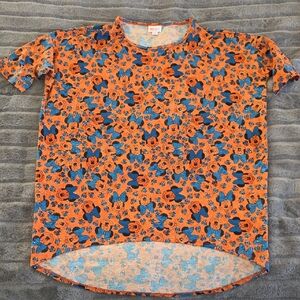 Disney NWOT LuLaRoe Irma Minnie Mouse Womens Blouse